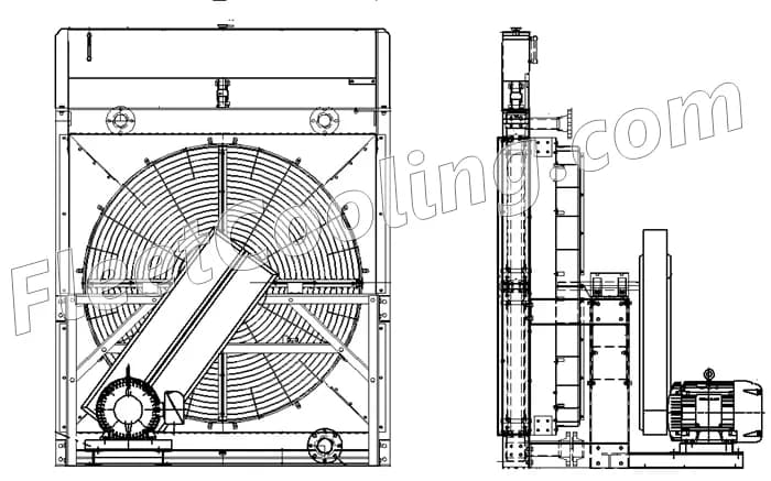 Caterpillar Radiator - Bolt On Tank 437404